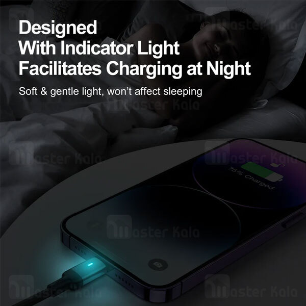 کابل لایتنینگ جویروم Joyroom S-UL012A10 طول 1.2 متر شدت جریان 2.4 آمپر